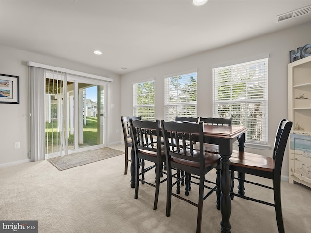 5910 Constance Way, New Market, MD 21774 - carpeted dining room featuring baseboards and recessed lighting