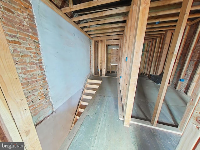 2434 W Firth St, Philadelphia, PA 19132 - misc room featuring hardwood / wood-style floors
