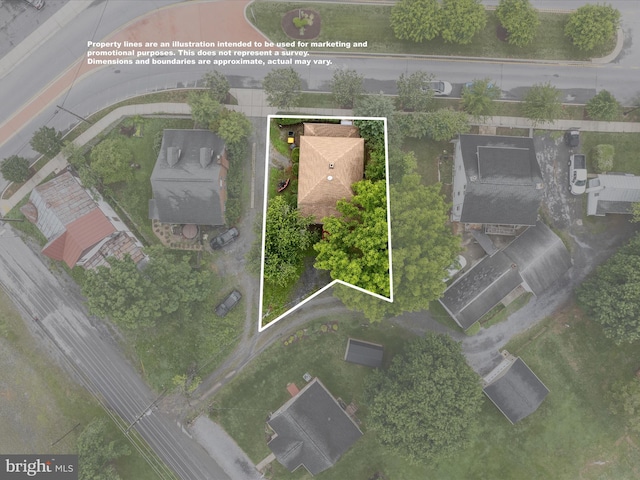507 S Fairfax Blvd, Charles Town, WV 25414 - view of property location with property parcel outlined