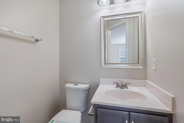 6116 Baldridge Ter, Frederick, MD 21701 - half bathroom with vanity and toilet