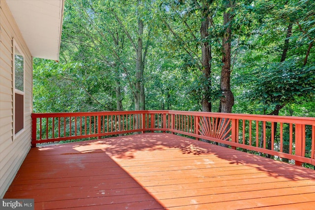6116 Baldridge Ter, Frederick, MD 21701 - view of wooden terrace