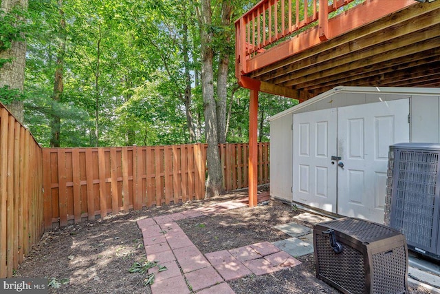 6116 Baldridge Ter, Frederick, MD 21701 - fenced backyard with a storage shed