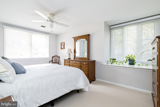 14 Haddonfield Cmns Unit 14, Haddonfield, NJ 08033 - bedroom featuring carpet flooring and a ceiling fan