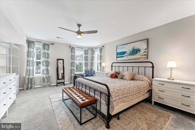 519 S Media Way, Media, PA 19063 - carpeted bedroom featuring baseboards and a ceiling fan