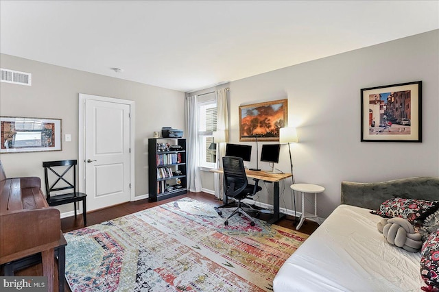 519 S Media Way, Media, PA 19063 - office space with dark wood-style flooring and baseboards