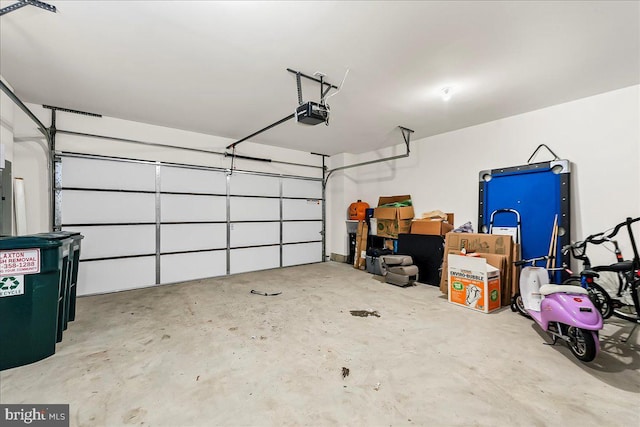 519 S Media Way, Media, PA 19063 - garage with a garage door opener and electric panel
