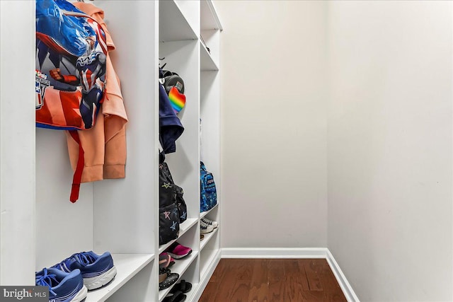 519 S Media Way, Media, PA 19063 - walk in closet featuring wood finished floors