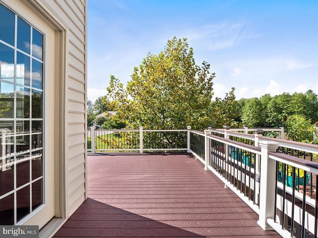 24847 Mason Dale Ter, Chantilly, VA 20152 - view of wooden deck