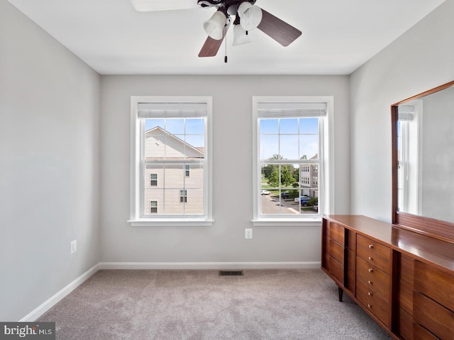 24847 Mason Dale Ter, Chantilly, VA 20152 - spare room featuring light colored carpet and ceiling fan
