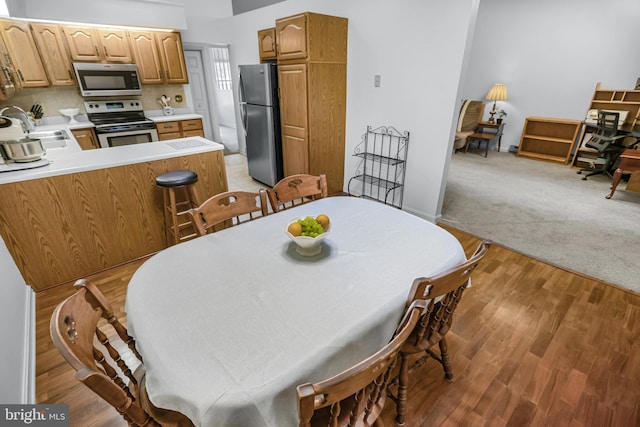28 Abbey Ct, Carlisle, PA 17015 - dining area featuring light wood finished floors
