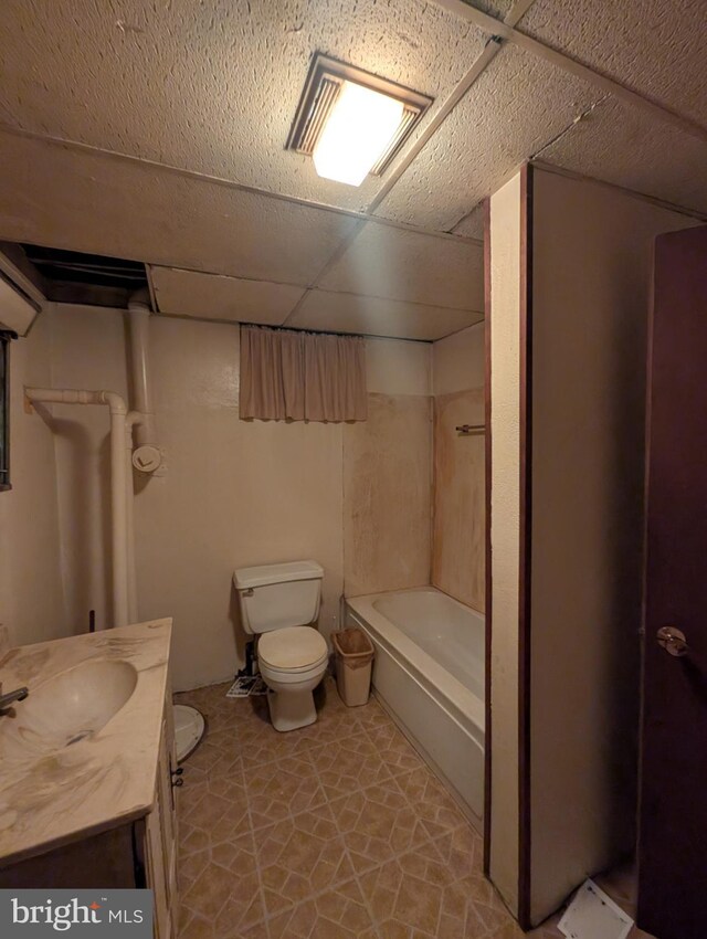 475 Company Farm Rd, Aspers, PA 17304 - bathroom with vanity, tile patterned flooring, and  shower combination