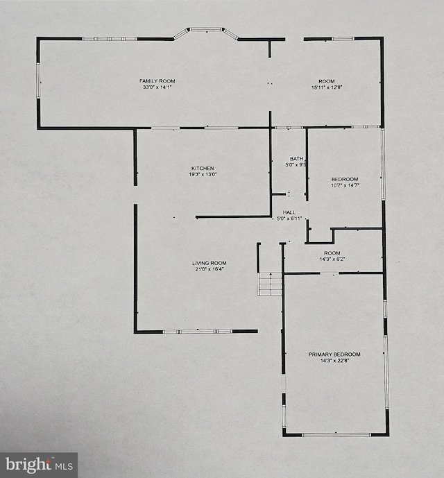 10 Quay Rd, Levittown, PA 19057 - view of floor plan / room layout