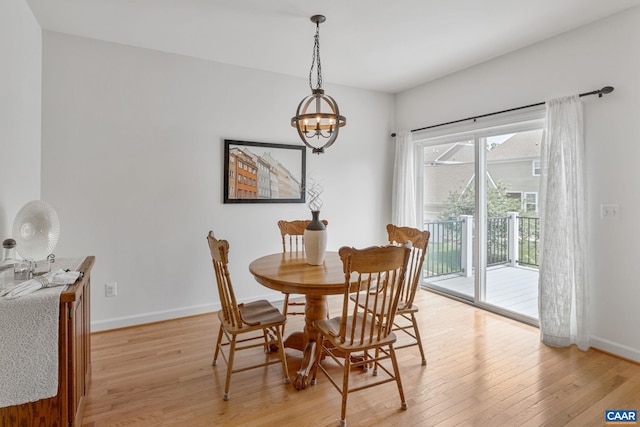 1254 Haden Pl, Crozet, VA 22932 - dining area with a chandelier and light wood-style floors