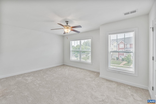 1254 Haden Pl, Crozet, VA 22932 - carpeted empty room featuring baseboards and a ceiling fan