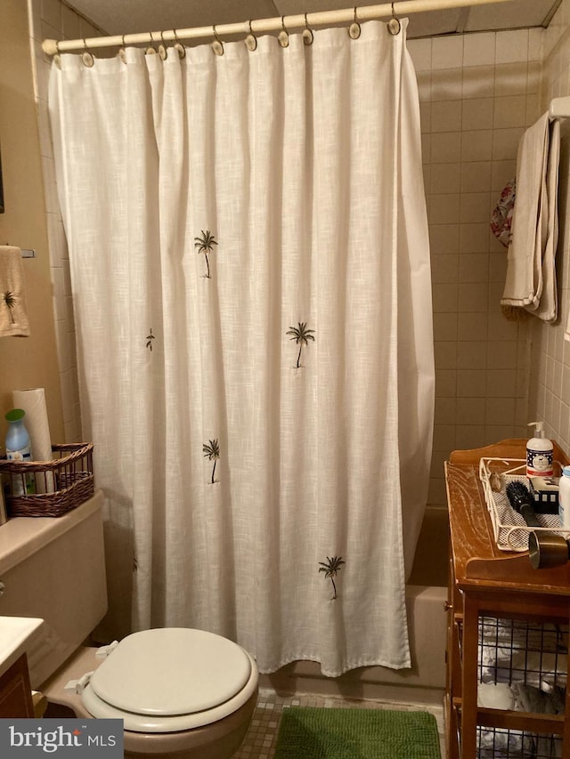 718 Mooring Rd Unit B203, Ocean City, MD 21842 - full bathroom with vanity and shower / bath combination with curtain