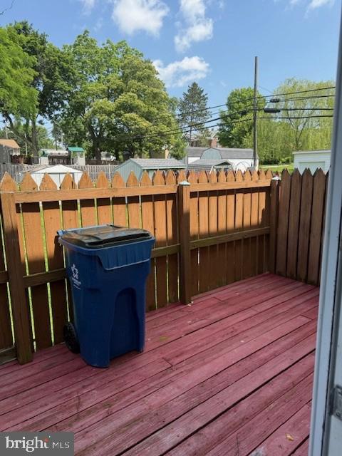 56 W Bishop Ln, Smithsburg, MD 21783 - view of wooden terrace