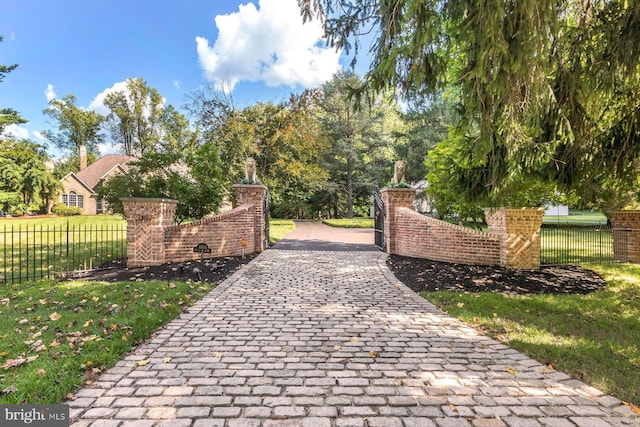 3500 Windy Bush Rd, New Hope, PA 18938 - view of gate