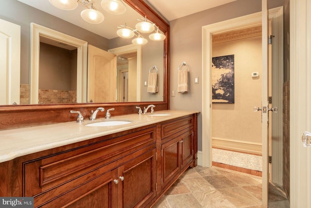 3500 Windy Bush Rd, New Hope, PA 18938 - bathroom with double vanity