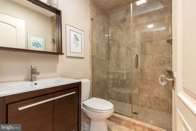 3500 Windy Bush Rd, New Hope, PA 18938 - full bathroom featuring vanity and a shower stall