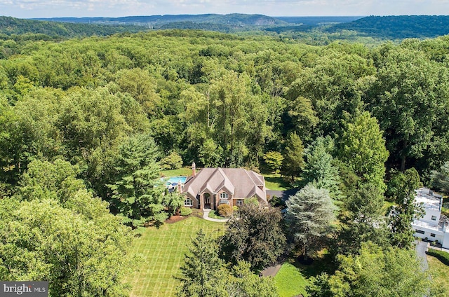 3500 Windy Bush Rd, New Hope, PA 18938 - view of subject property featuring a forest