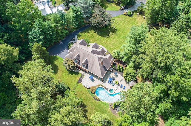 3500 Windy Bush Rd, New Hope, PA 18938 - view of property location featuring a pool