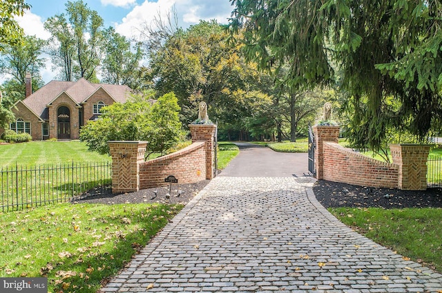 3500 Windy Bush Rd, New Hope, PA 18938 - view of gate