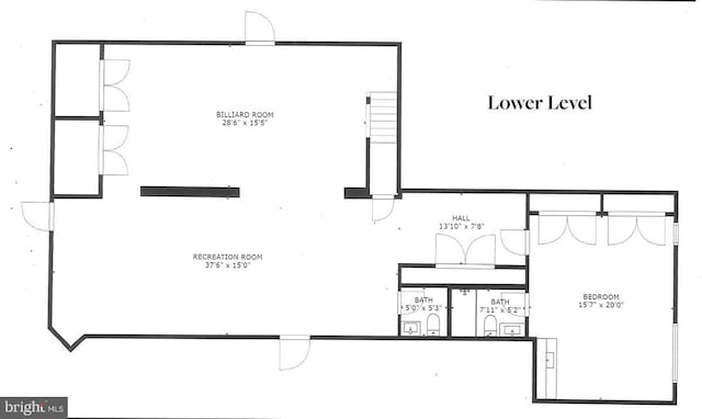 3500 Windy Bush Rd, New Hope, PA 18938 - view of room layout