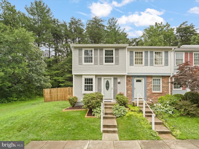 8456 Rocky Knob Ct, Lorton, VA 22079 - townhome / multi-family property featuring brick siding