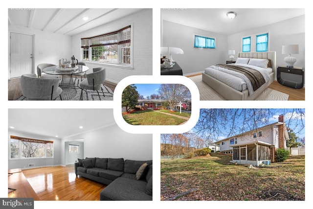 7012 Nashville Ct, Lanham, MD 20706 - view of a document with a collage of images