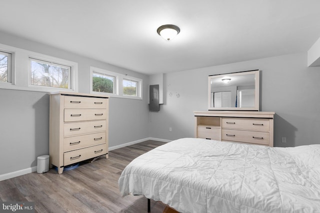 7012 Nashville Ct, Lanham, MD 20706 - bedroom with wood finished floors and baseboards