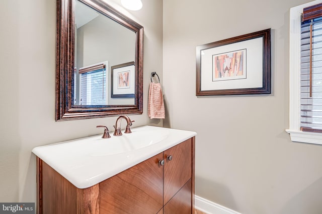 3814 Estel Rd, Fairfax, VA 22031 - bathroom featuring vanity and plenty of natural light