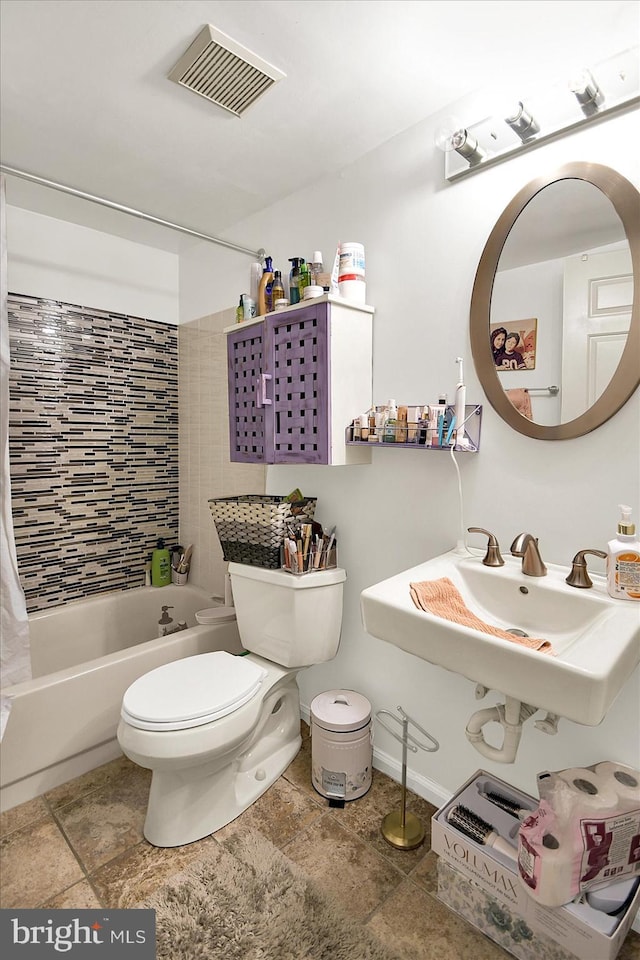 23 Le Forge Ct Unit 23, Chesterbrook, PA 19087 - bathroom with shower / bath combination with curtain and toilet