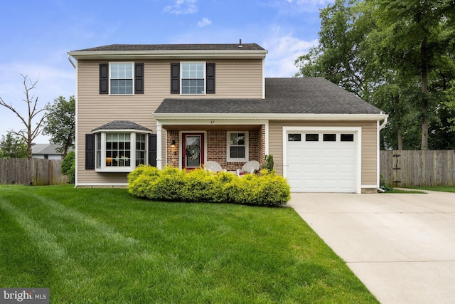 47 Sherwood Ln, Westampton, NJ 08060 - traditional home featuring driveway and an attached garage