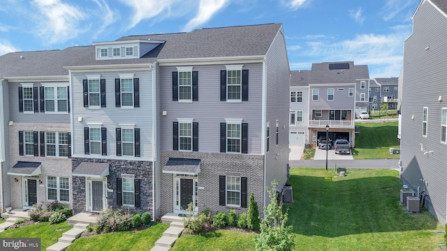 1025 Overlook Way, Laurel, MD 20707 - view of property with a front lawn and a residential view
