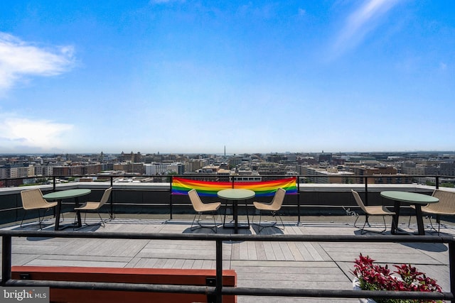 1615 Q St NW Unit 1001, Washington, DC 20009 - deck with a city view