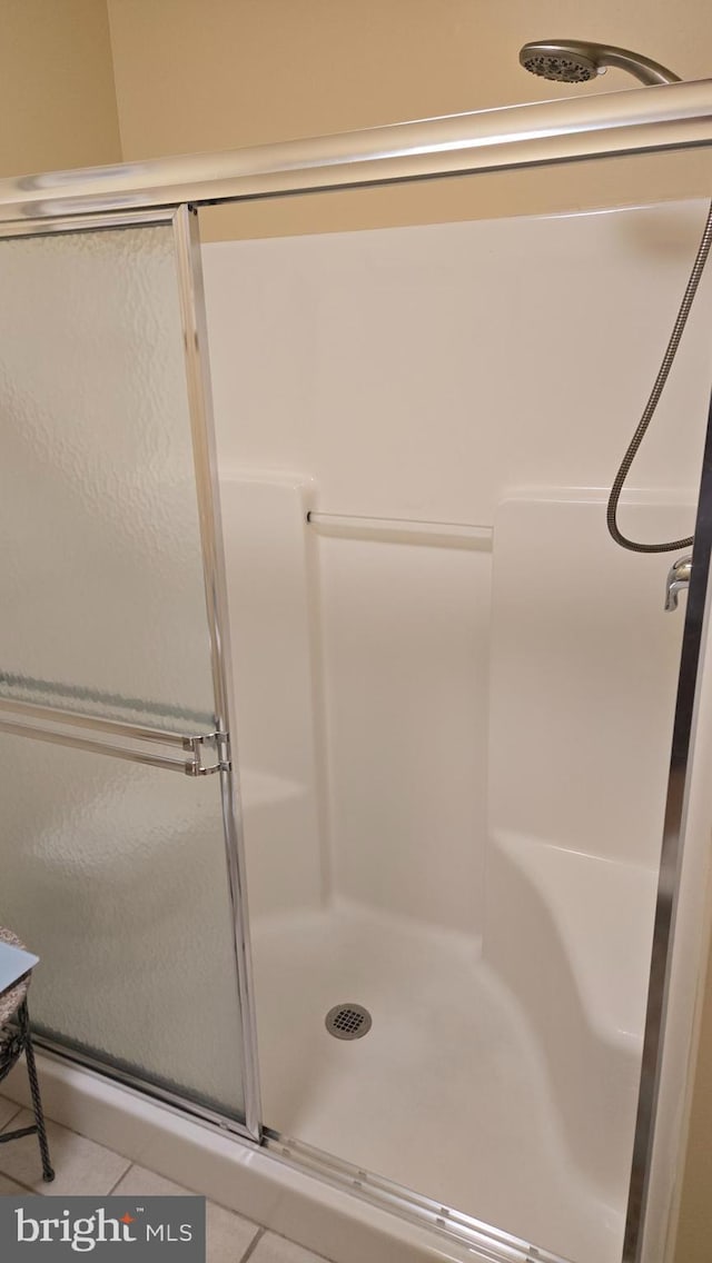 1000 Fountainview Cir Unit 1406, Newark, DE 19713 - full bath featuring a shower stall and tile patterned floors