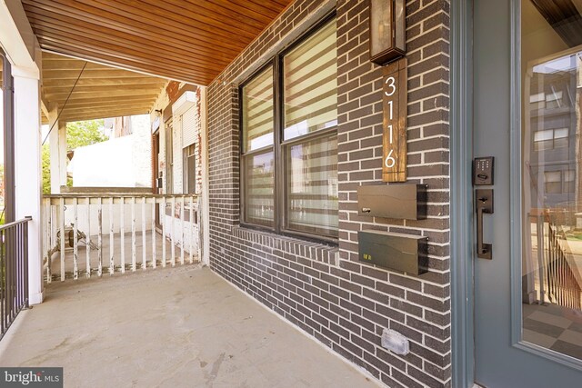 3116 Clifford St Unit 2, Philadelphia, PA 19121 - view of covered porch
