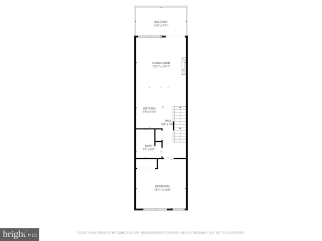 3116 Clifford St Unit 2, Philadelphia, PA 19121 - view of property floor plan