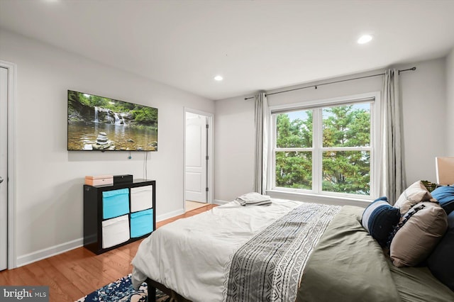 1506 Stack St, Baltimore, MD 21230 - bedroom with recessed lighting and light wood finished floors