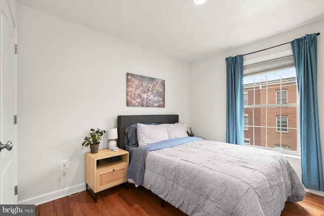 1506 Stack St, Baltimore, MD 21230 - bedroom with dark wood-style floors and baseboards
