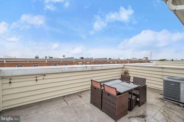 1506 Stack St, Baltimore, MD 21230 - view of patio featuring outdoor dining space