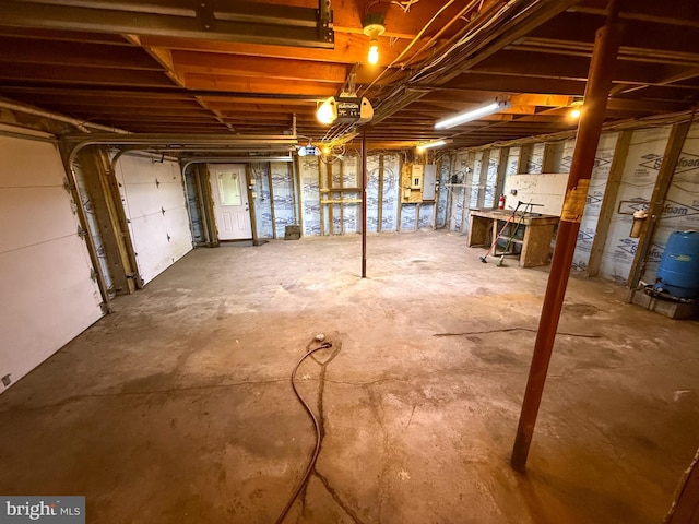 751 Hudson Dr, Weatherly, PA 18255 - basement featuring a water pressure tank and electric panel