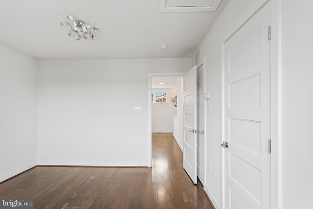 3334 7th St NE, Washington, DC 20017 - hall with wood finished floors and baseboards