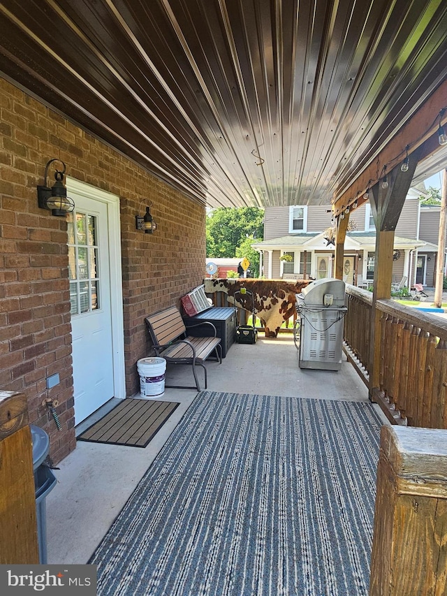 6 Amelia St, Paw Paw, WV 25434 - deck featuring grilling area