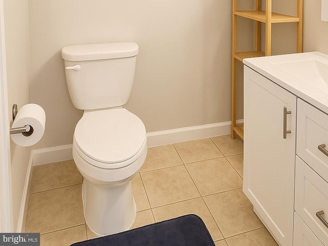 9633 White Acre Rd Unit C2, Columbia, MD 21045 - bathroom featuring vanity and tile patterned floors