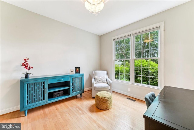 926 Kenmara Dr, West Chester, PA 19380 - sitting room featuring wood-type flooring