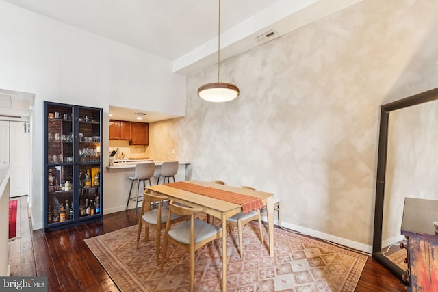 765 S 2nd St Unit G, Philadelphia, PA 19147 - dining room with wood-type flooring and a high ceiling