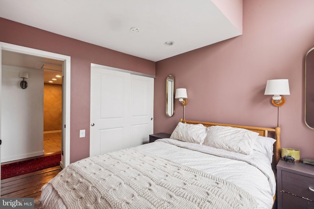 765 S 2nd St Unit G, Philadelphia, PA 19147 - bedroom featuring a closet and wood finished floors