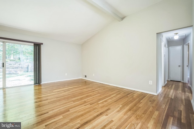 7826 Glenister Dr, Springfield, VA 22152 - spare room featuring light wood finished floors and baseboards