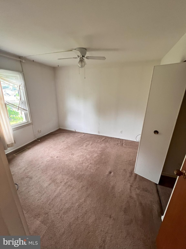 815 S Cypress Ct, Sterling, VA 20164 - spare room featuring carpet flooring and a ceiling fan